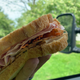 Illustration for article titled Lunch in the work truck. Chips on sandwich.